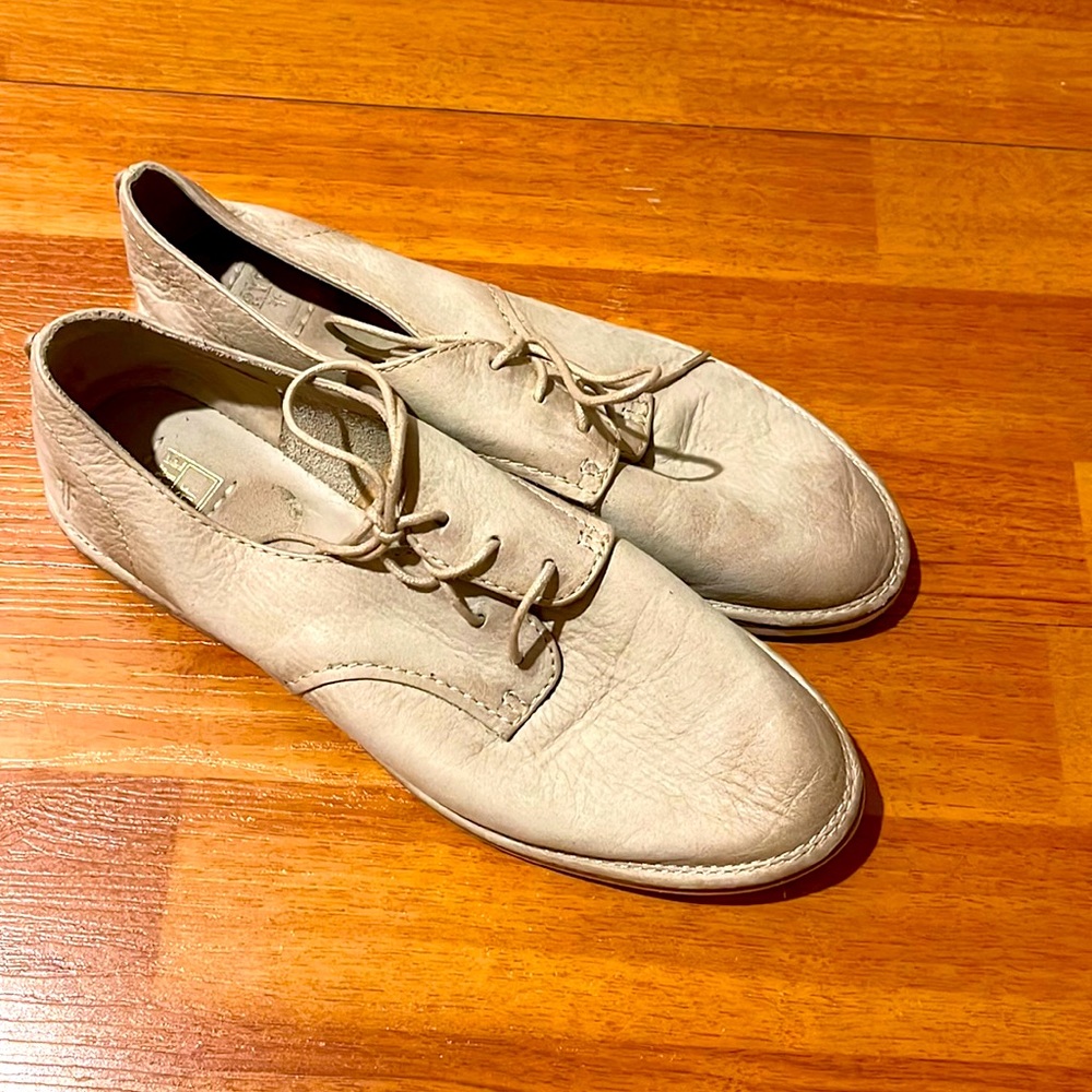 Frye women’s shoes, nude/grayish color,  size 7.5
